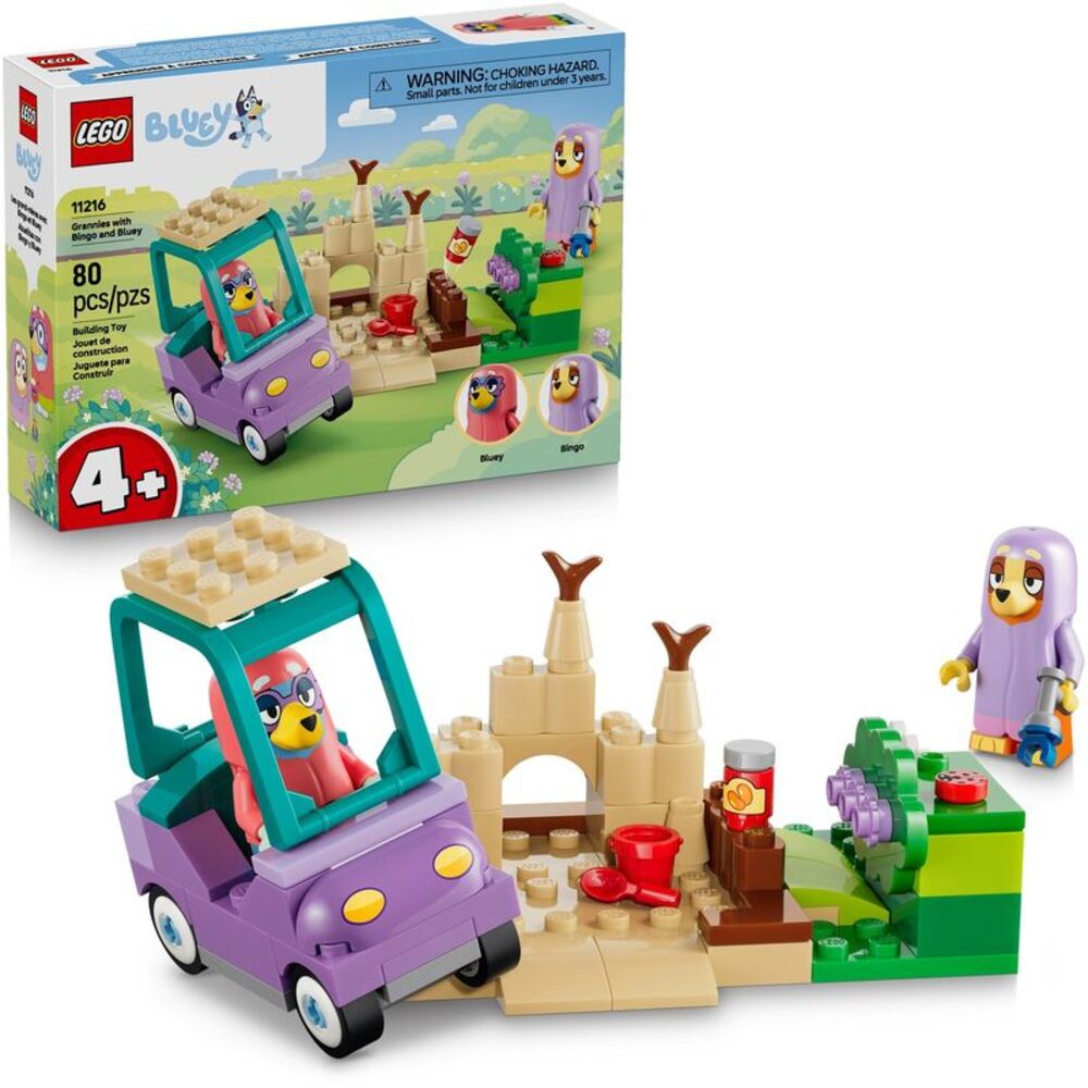 LEGO® Bluey Grannies with Bingo and Bluey 11216  COLLECTIBLES